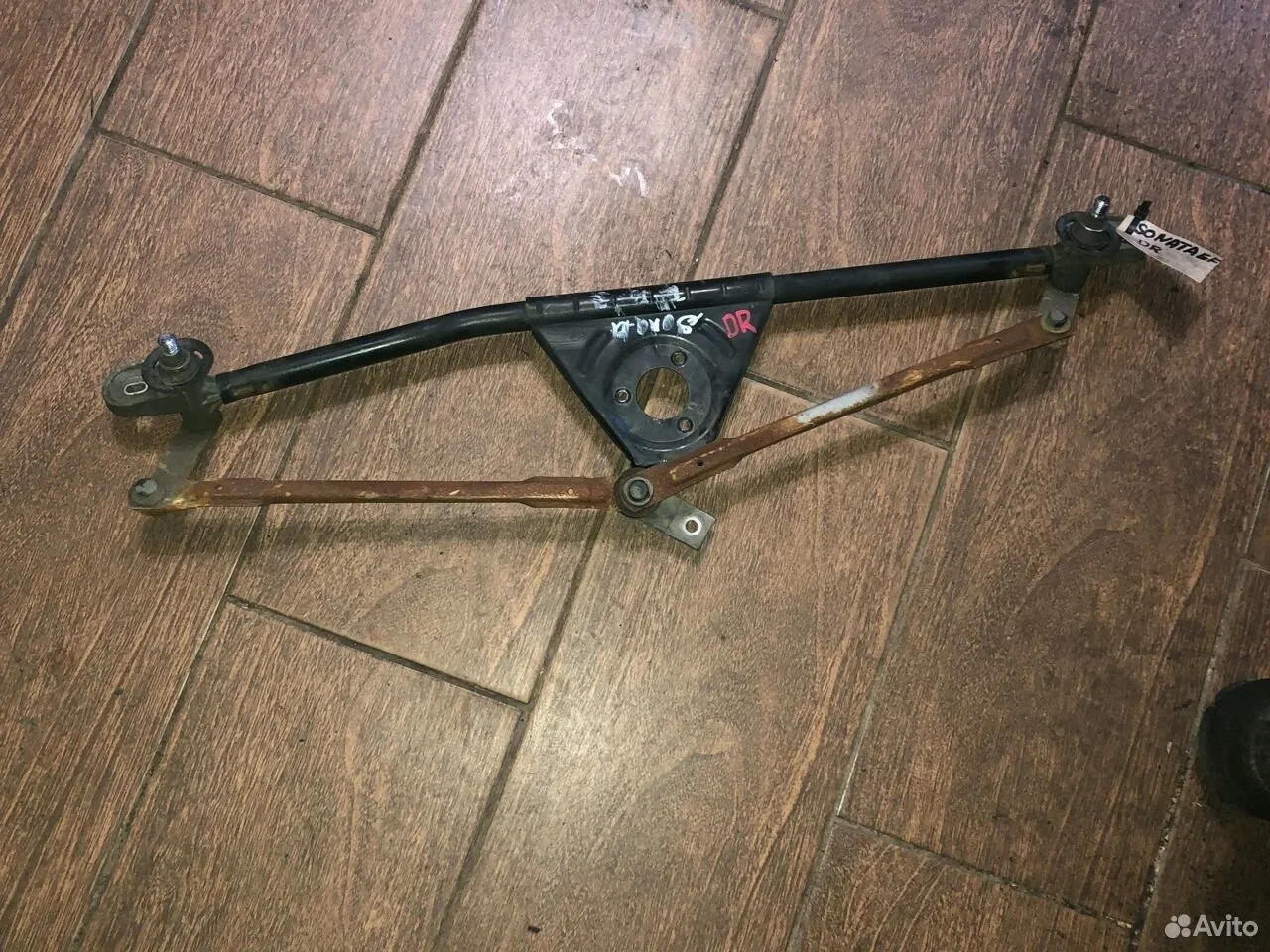 Трапеция дворников голая Hyundai Sonata IV рестайлинг (2001—2012)