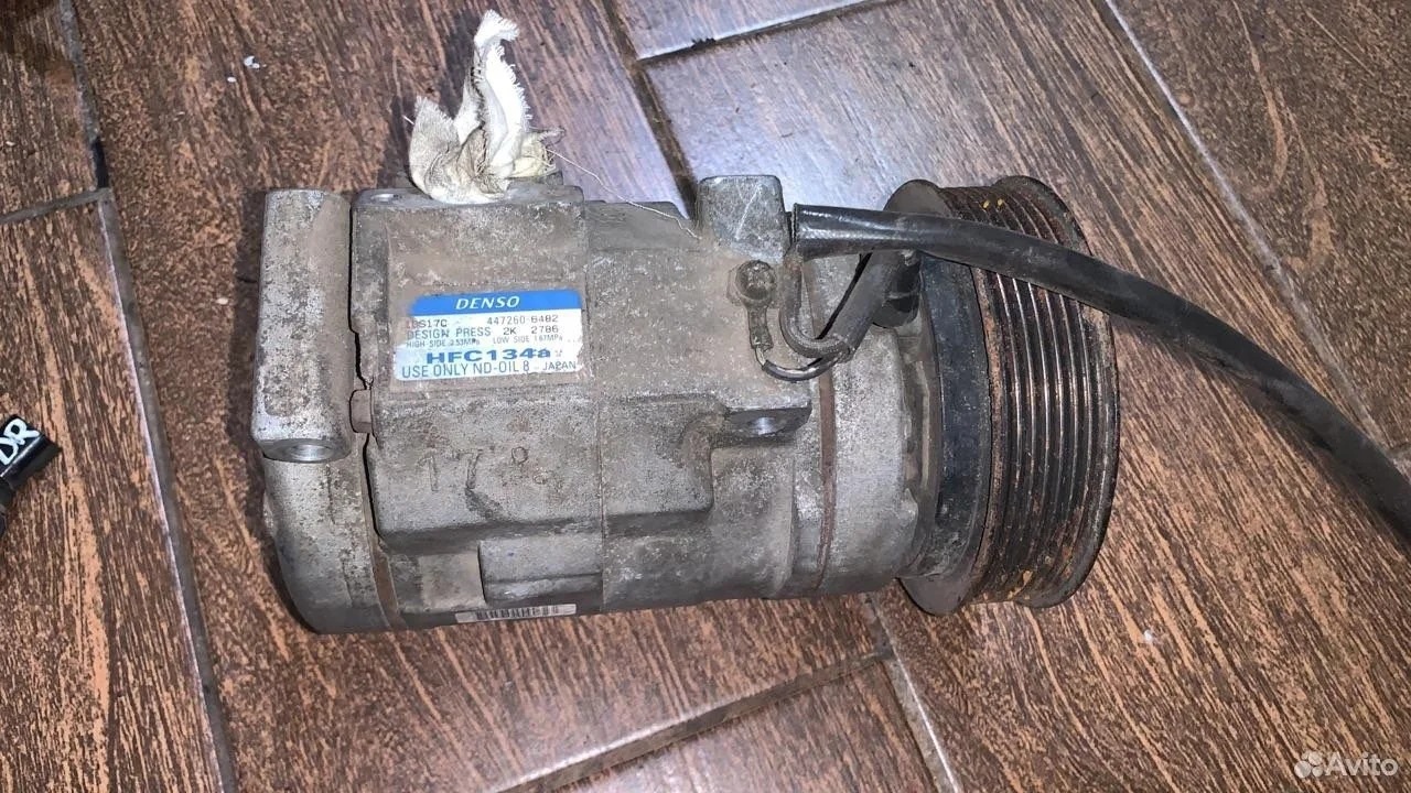 Компрессор кондиционера Mitsubishi Pajero IV (2006—2011)