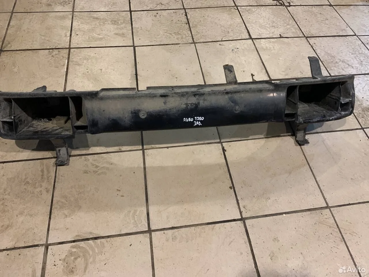 Усилитель заднего бампера Chevrolet Aveo I (2003—2008)