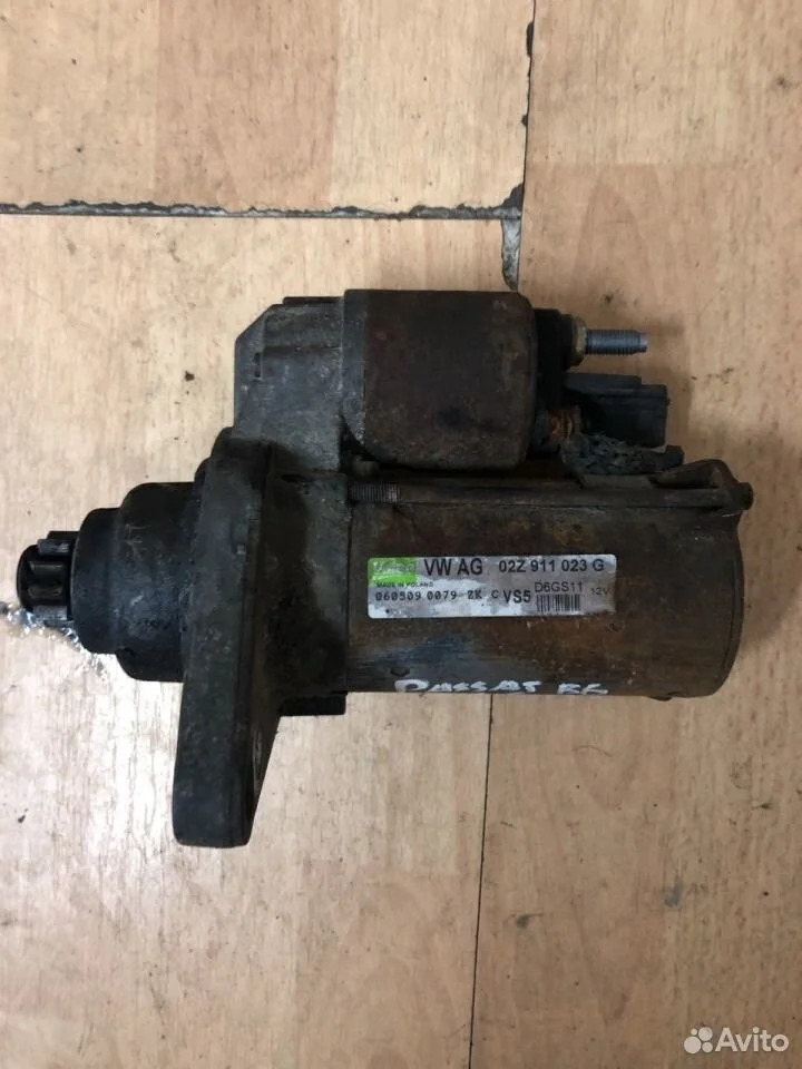 Стартер Volkswagen Passat B6 (2005—2010)