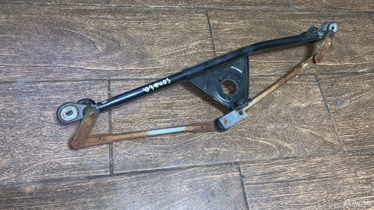 Трапеция дворников голая Hyundai Sonata IV рестайлинг (2001—2012)