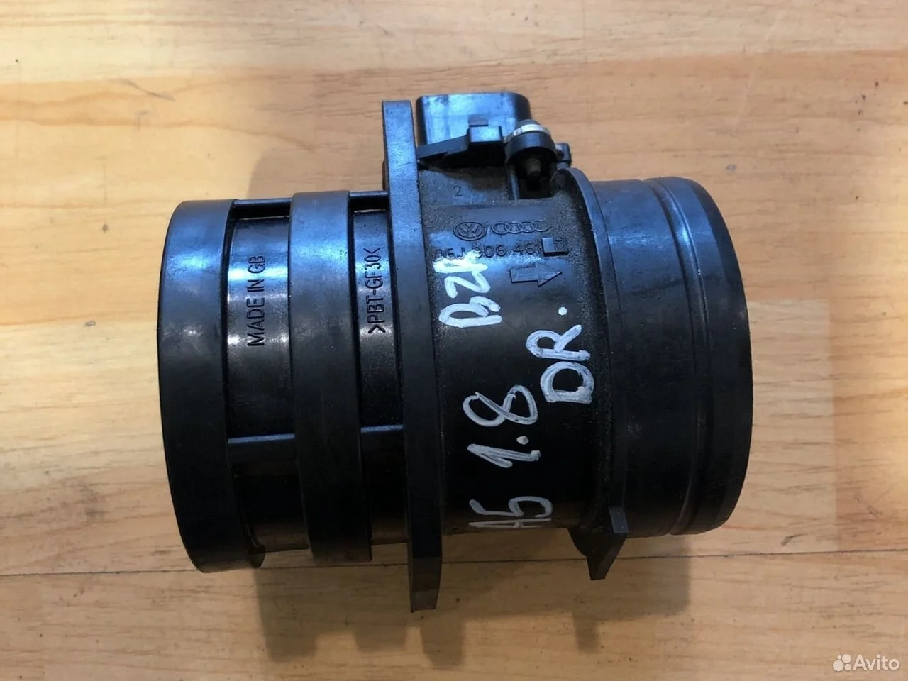 Датчик ДМРВ (расходомер) Skoda Octavia II рестайлинг (2008—2013)