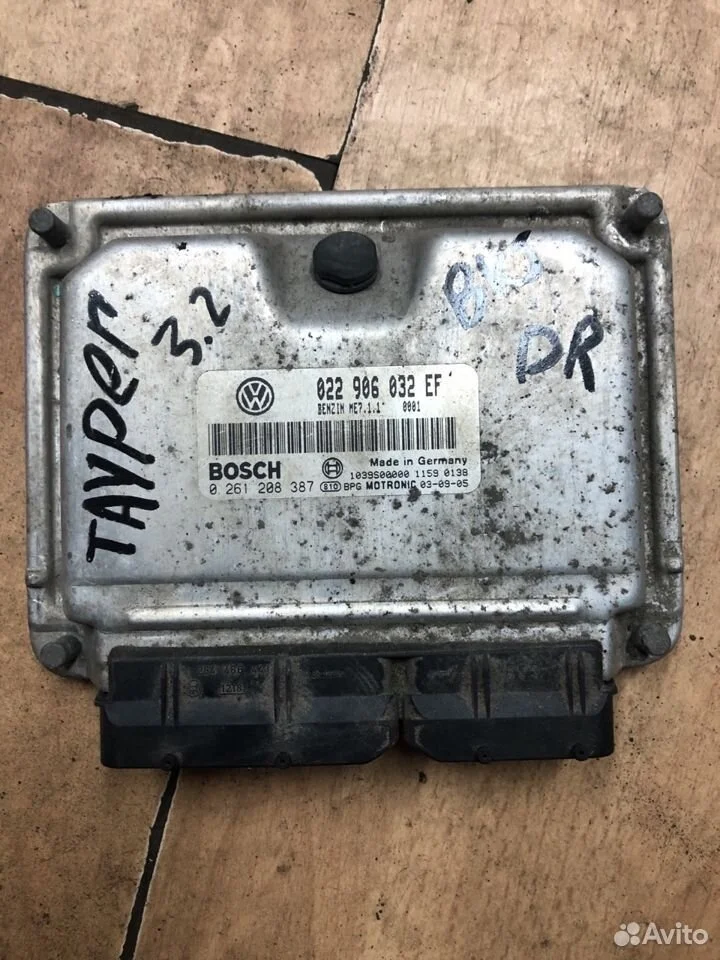 Блок управления двигателем Volkswagen Touareg I (2002—2006)