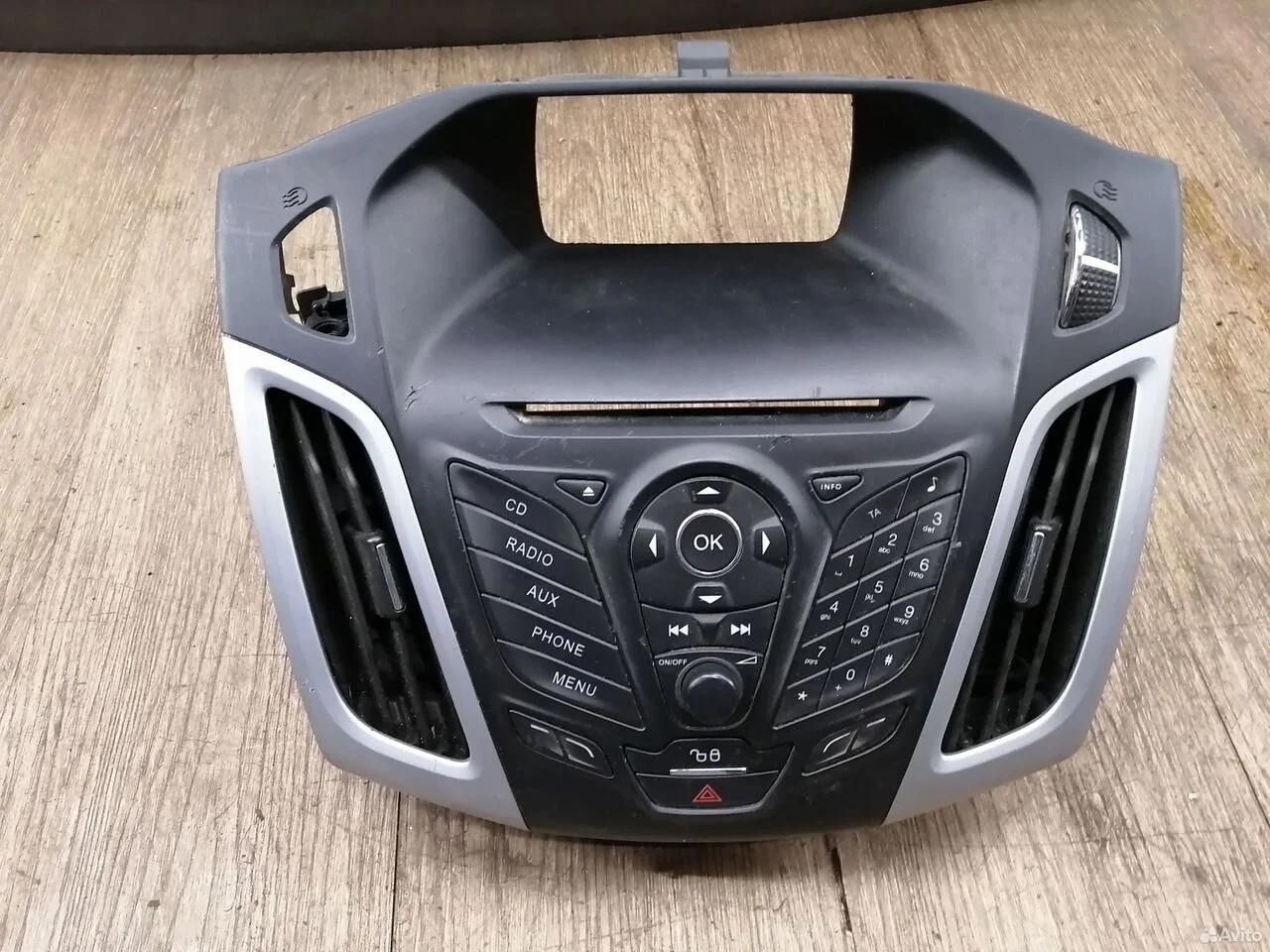 Блок управления магнитолой am5t18k811bd ford focus