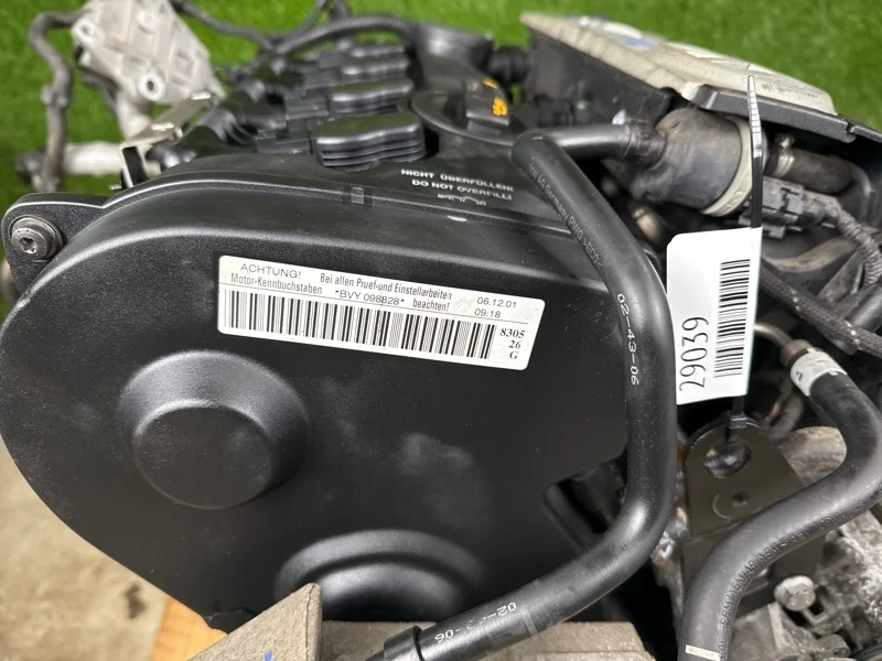 Двигатель из Японии Volkswagen Passat 2007 06F100034E B6 BVY 2.0