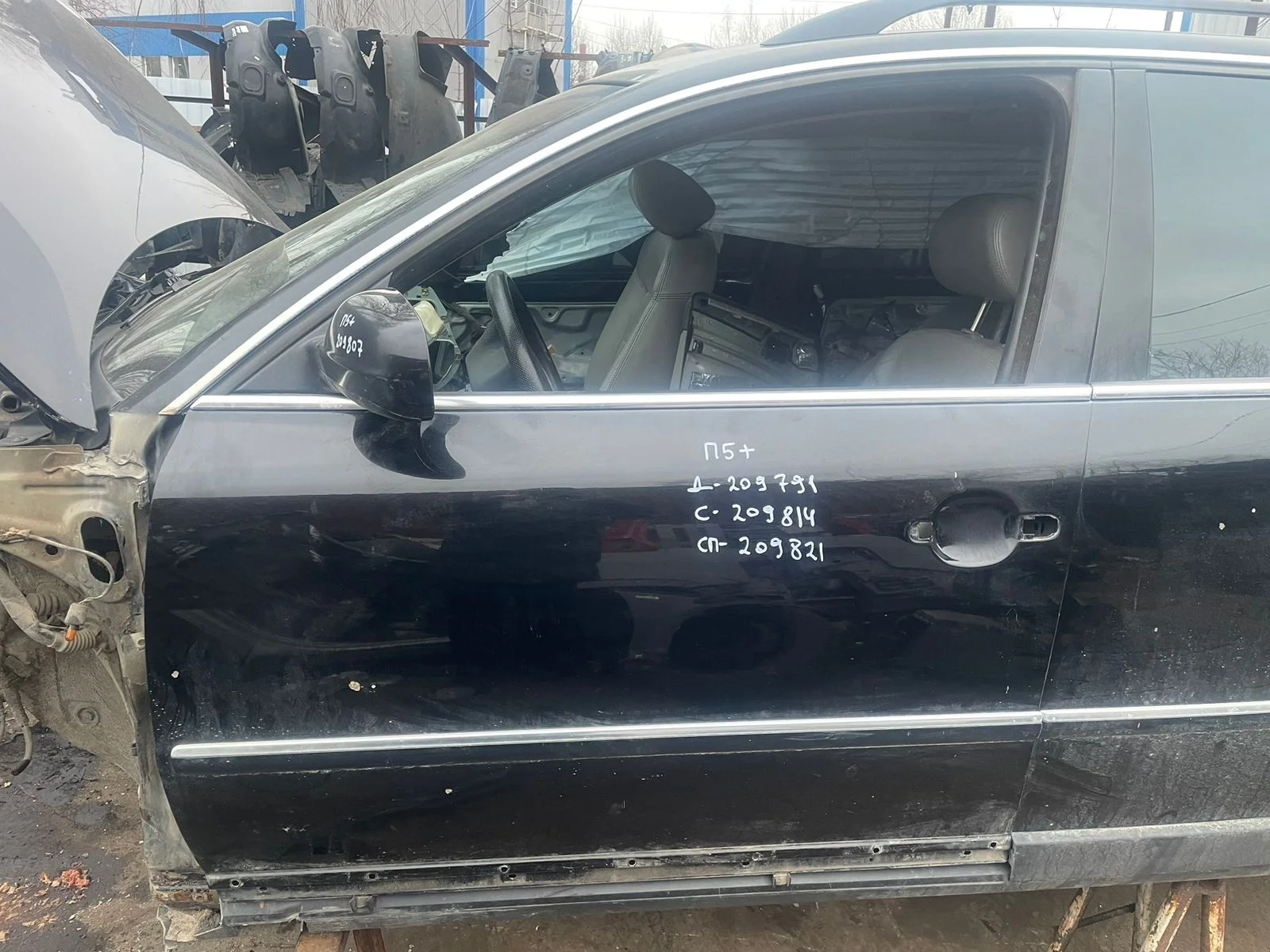 Стекло двери VOLKSWAGEN PASSAT B5/B5+ 1997- переднее левое б/у PASSAT B5(1997-2000);PASSAT B5+(2001-2004)