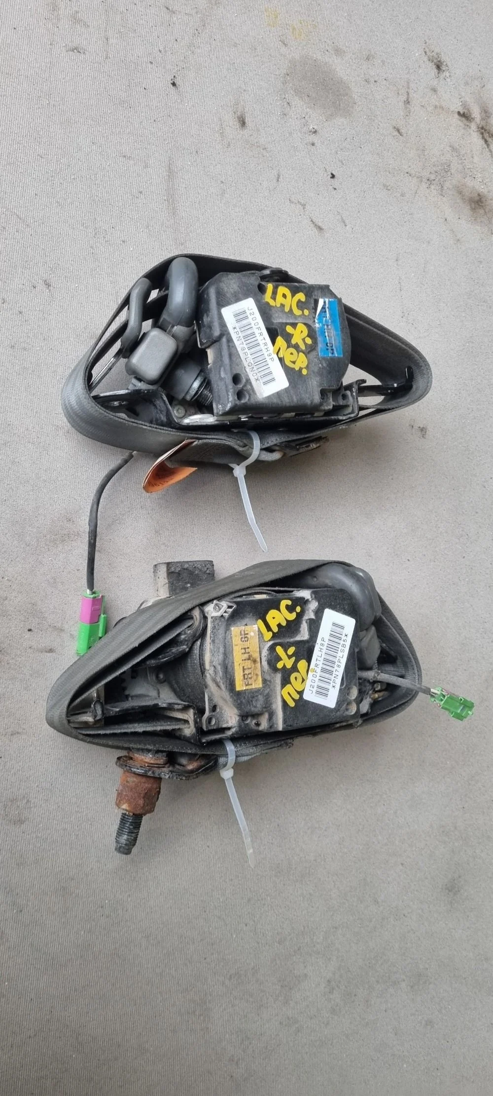 Ремень безопасности Chevrolet Lacetti