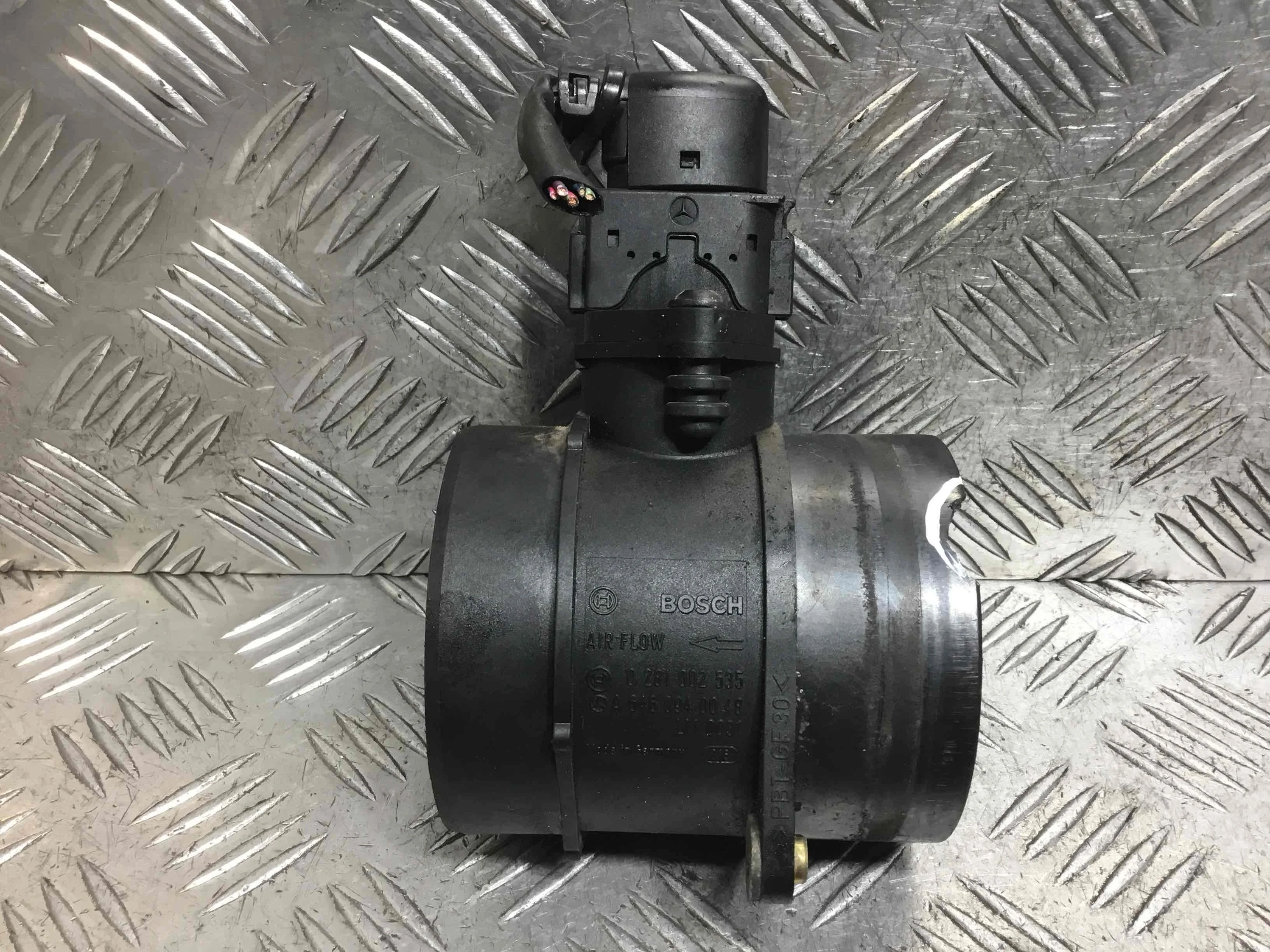 Расходомер воздуха Mercedes E-klasse E-klasse (W211) 2002 - 2009 дизель 2.2 CDI Автомат Седан