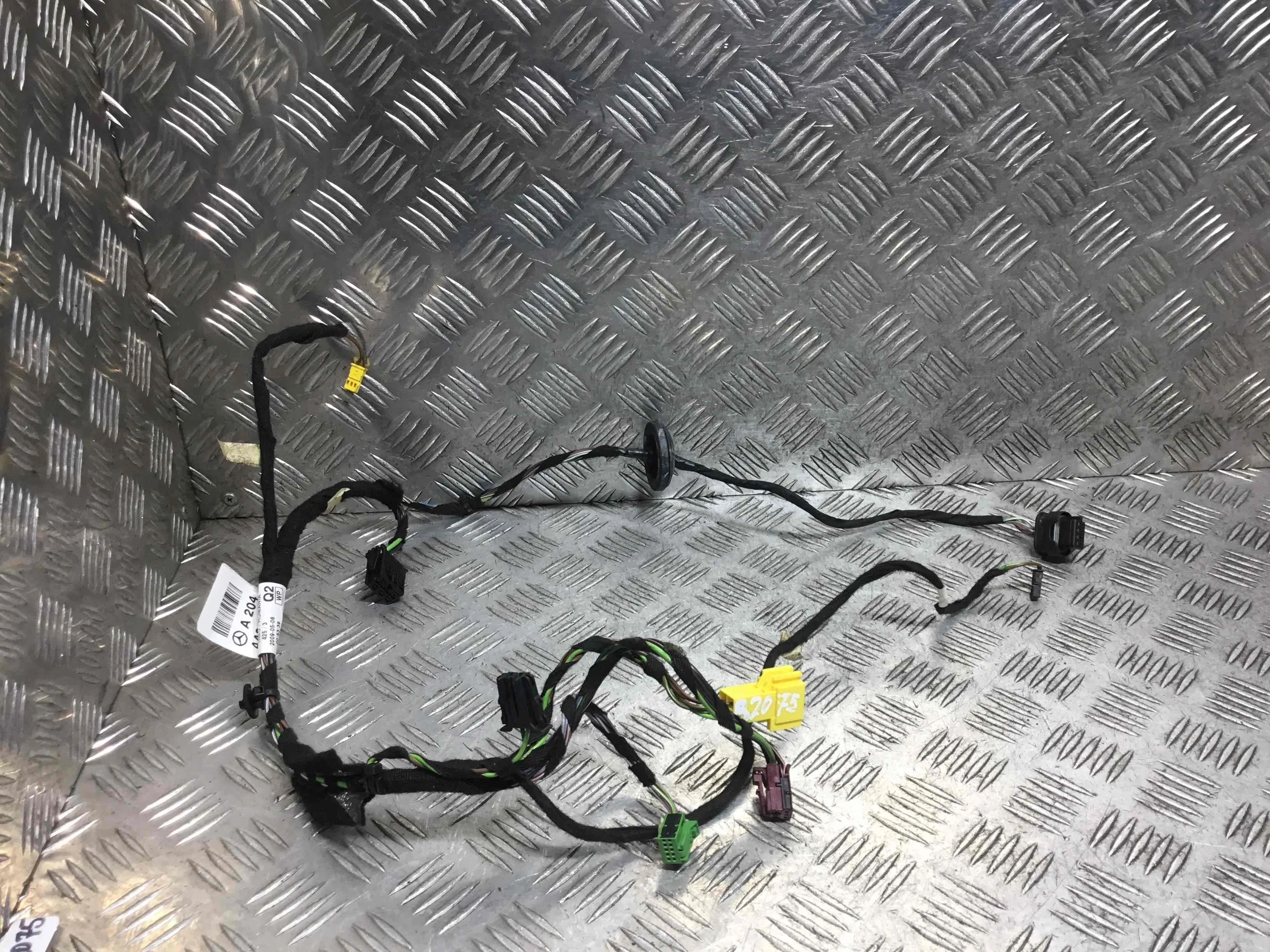 Проводка двери передней левой Mercedes C-klasse W204/S204 (2007-2012) дизель 2.2 CDI Автомат Седан