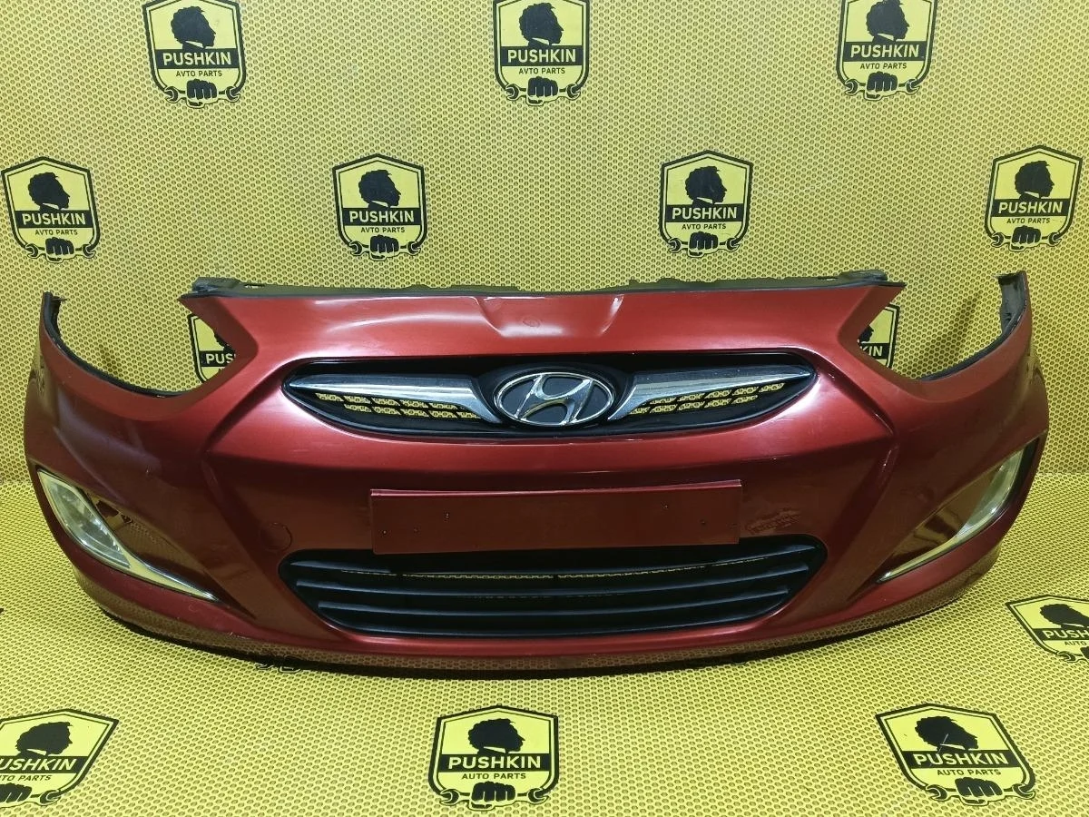 Бампер Hyundai Solaris 2012 865114L000 RB G4FC