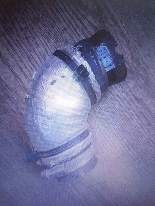 Патрубок интеркулера Kia Sorento Prime 3 2019 282612F000 УНИВЕРСАЛ D4HB