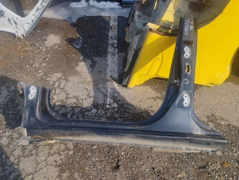 Левый порог со стойкой Chevrolet Cobalt 2 2013 52030732 СЕДАН B15D2