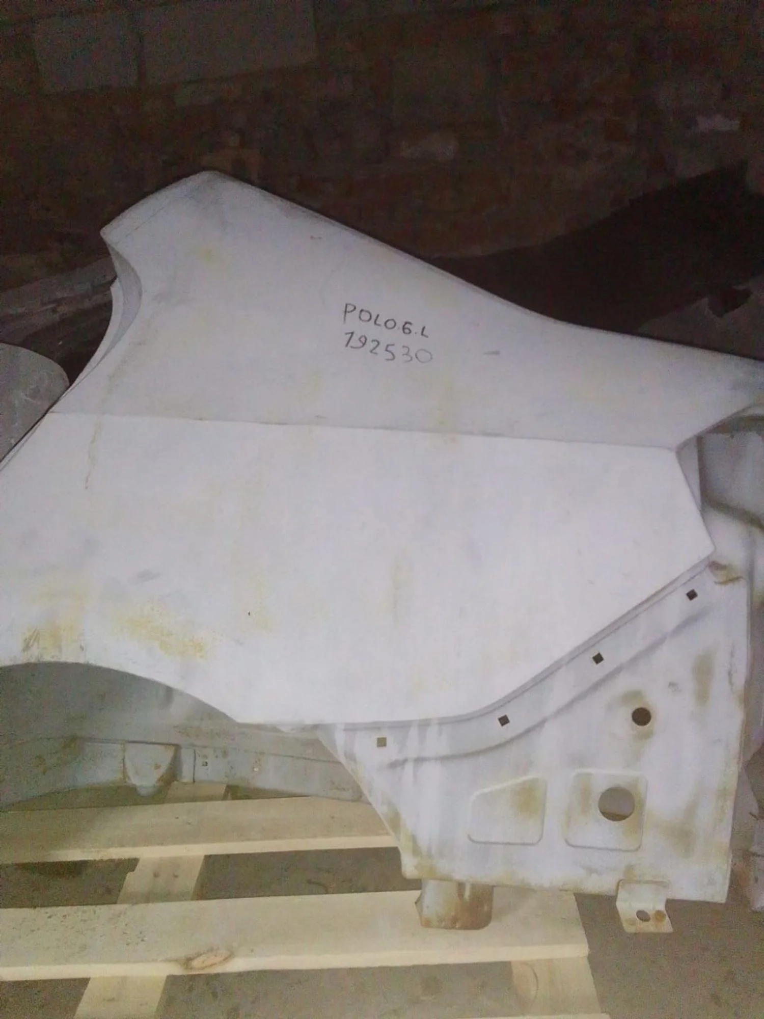 Крыло заднее левое Volkswagen Polo, VI 2021