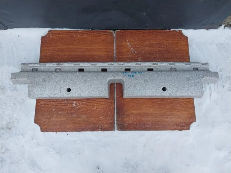 Абсорбер бампера Hyundai Santa Fe 2 2011 866202BAA0 CM, задний