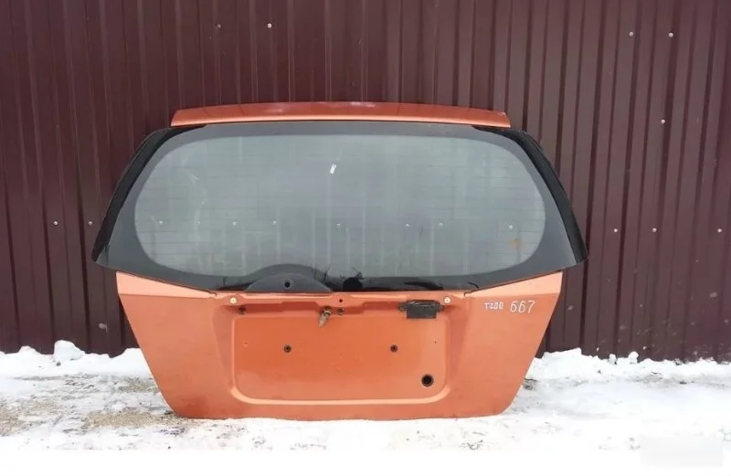 Крышка багажника Chevrolet Aveo 2007 96476670 T200 1.2 B12S1