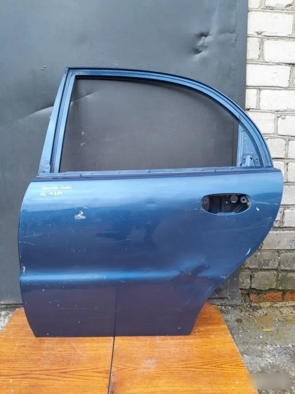 Дверь Chevrolet Lanos 2008 96303928 T100 A15SMS, задняя левая