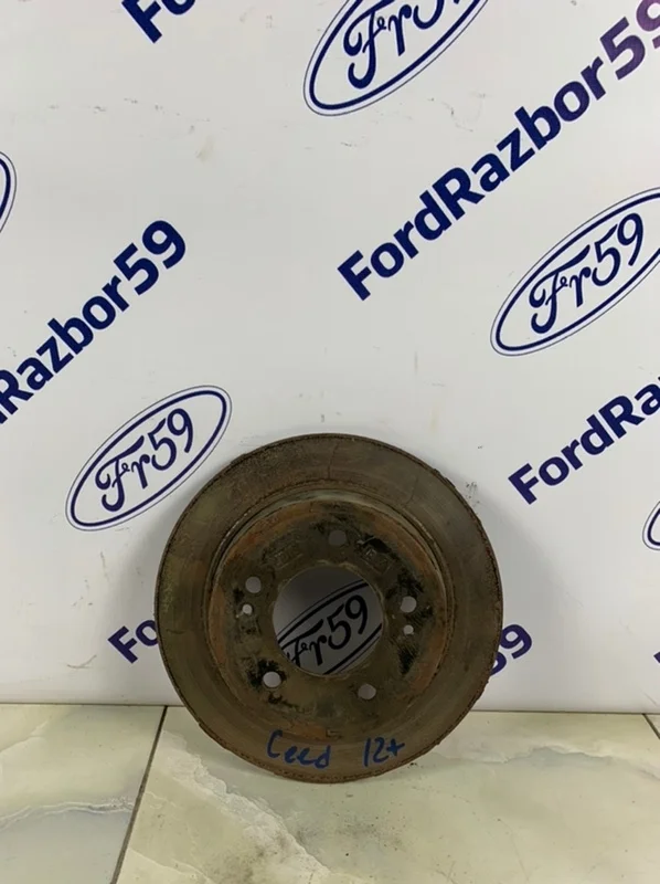 Тормозной диск Kia Ceed 2012-2017 58411A6300 JD, задний