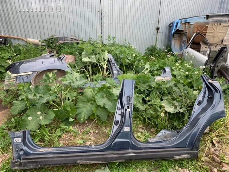 Порог Nissan Almera 2014 760234AA8A G15 1.6 (K4M), левый