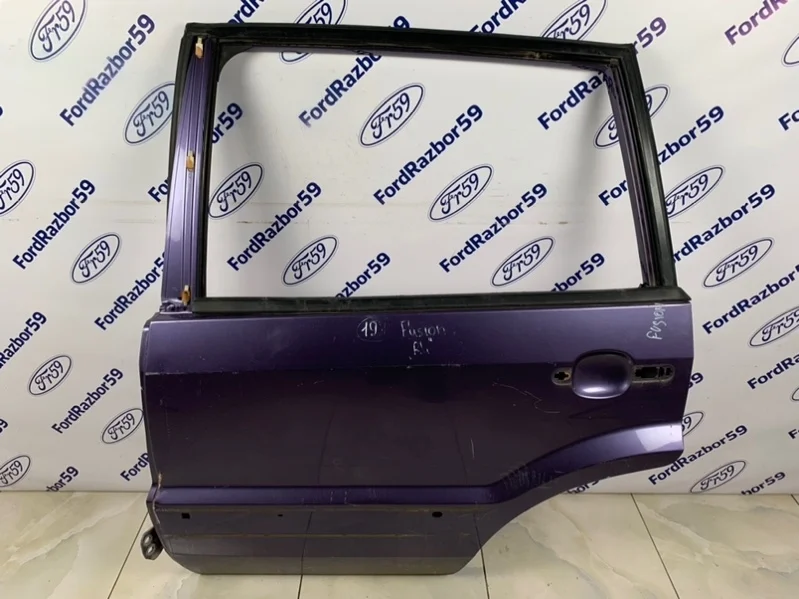 Дверь Ford Fusion 2007 1692558 CBK 1.4 (FXJA), задняя левая