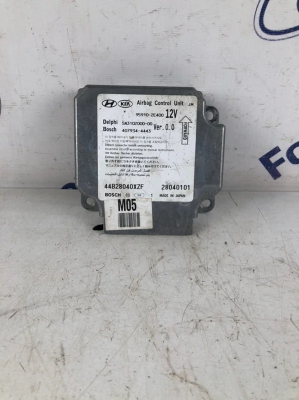 Блок SRS Airbag Hyundai Tucson 2004 959102E400 JM 2.0 (G4GC)