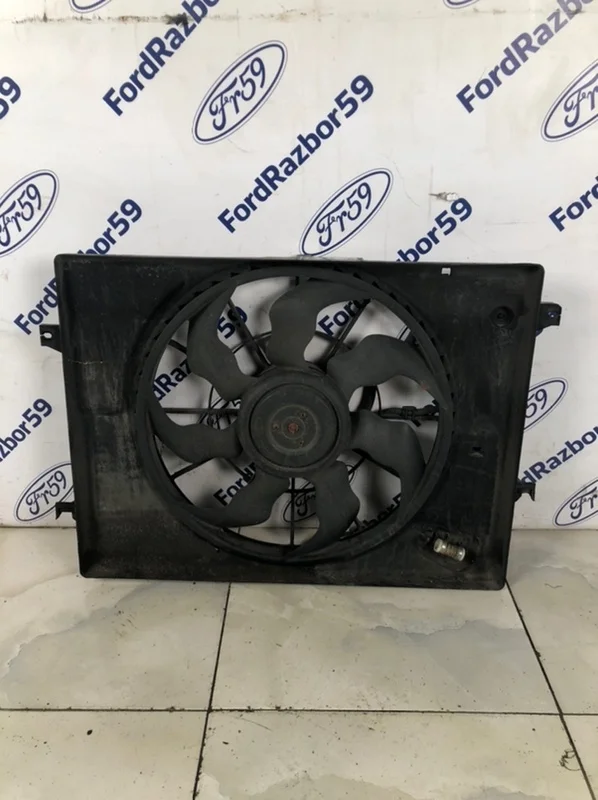 Диффузор с вентилятором Hyundai Tucson 2004-2009 253802E000 JM