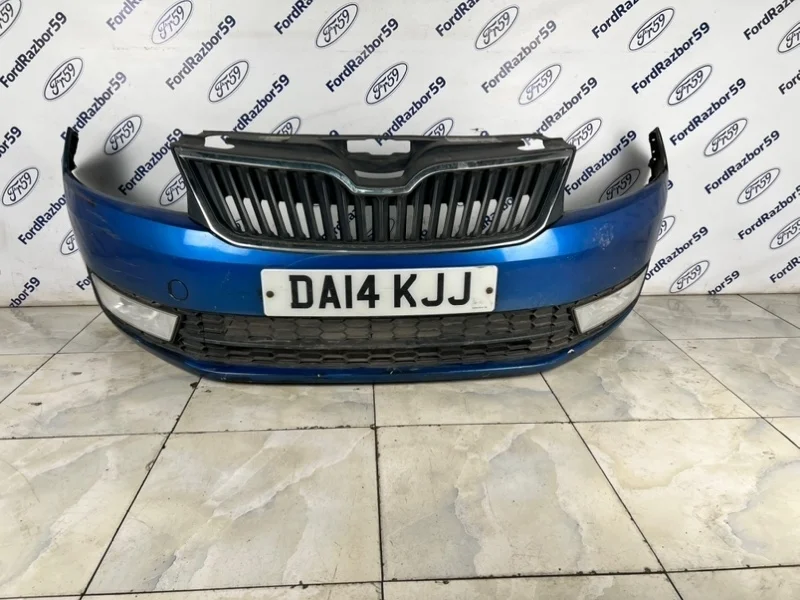 Бампер Skoda Rapid 2014 60U807221F NH3, передний