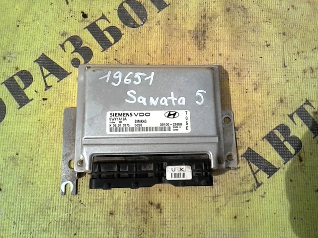 Блок управления двигателем HYUNDAI SONATA 5 TAGAZ 2001-2012 3910023650