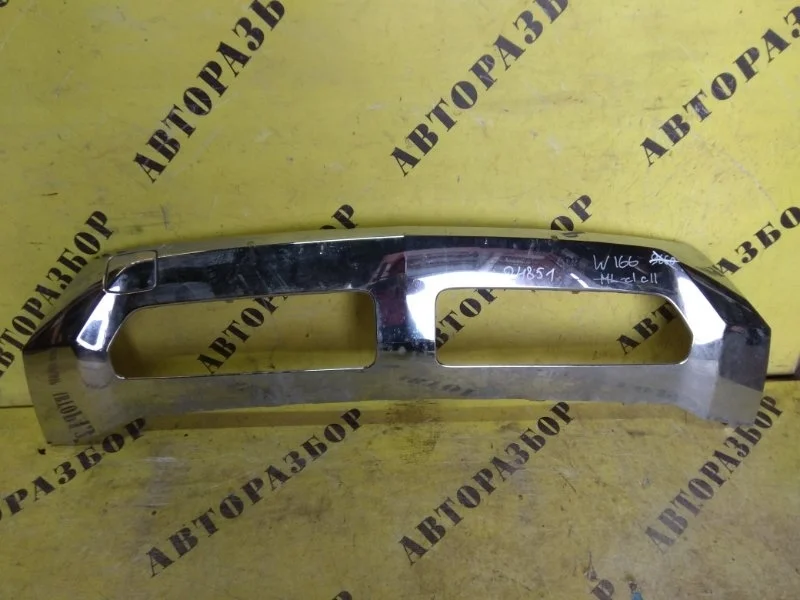 Накладка переднего бампера Mercedes-Benz M-Class W166 2011-2015 A1668857925
