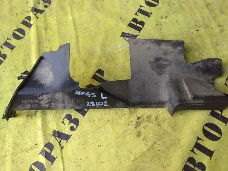 Дефлектор радиатора RENAULT MEGANE 3 2009-2016 2010 214990005R УНИВЕРСАЛ 1.5 K9K836 K9KJ836110 Л/С