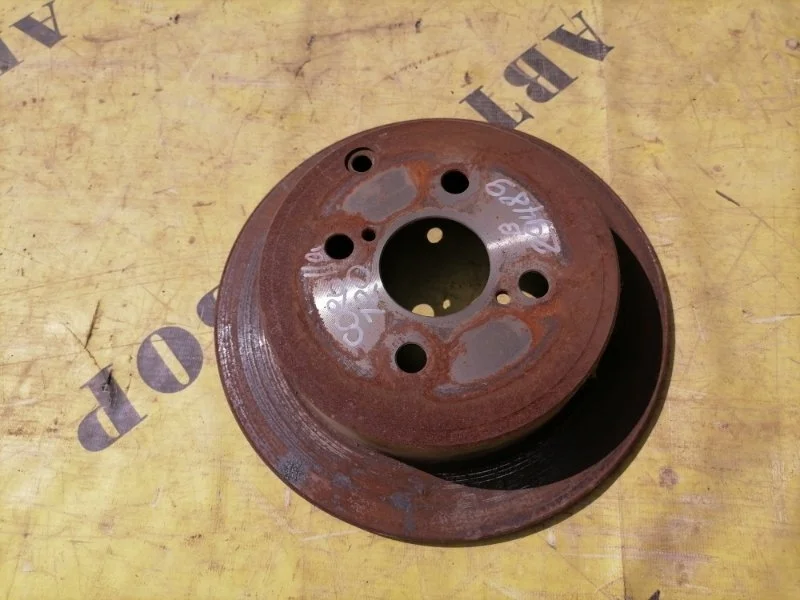 Диск тормозной задний Toyota Corolla 120 2001-2006 2006 4243102070 ХЭТЧБЕК 1.6 3ZZ-FE 110 Л/С