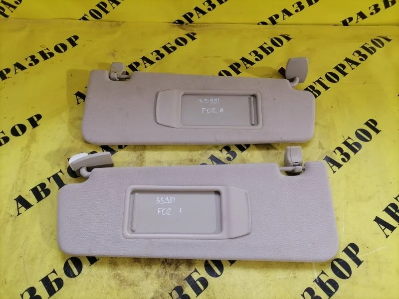 Козырек солнцезащитный Bmw 7-Серия F01/F02 2008-2015 2009 51169148981 4.4 N63 B44A 408 Л/С