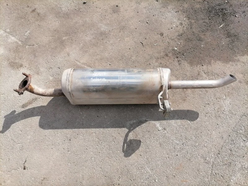 Глушитель основной HYUNDAI SOLARIS 2010-2017 2015 287104Y000 СЕДАН 1.4 G4FA 107Л/С