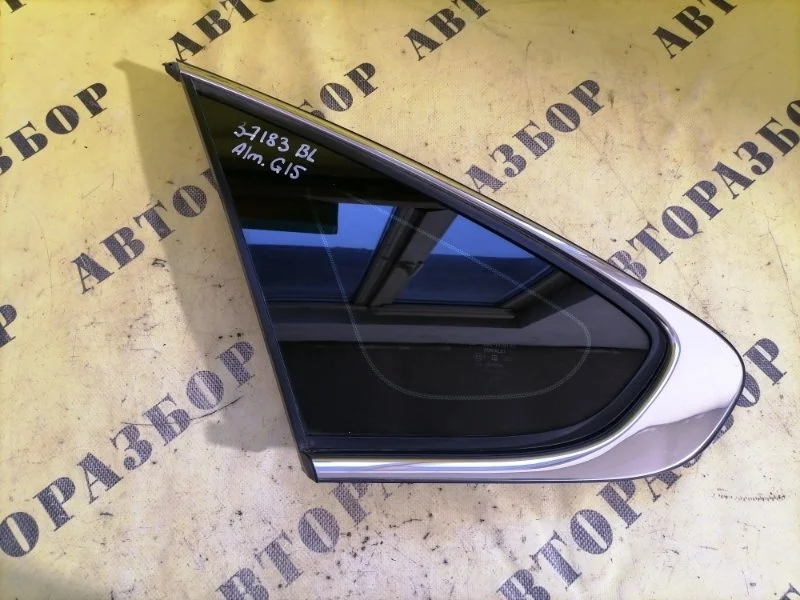 Стекло кузовное глухое заднее левое NISSAN ALMERA (G15) 2013-2018 2016 83301EW000 СЕДАН 1.6 K4M 102Л/С