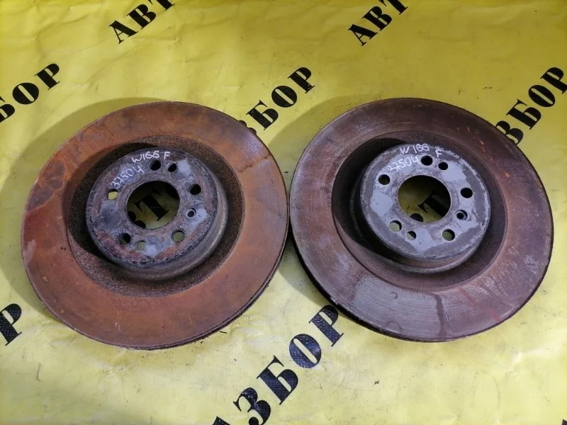 Диск тормозной передний Mercedes-Benz M-Class W166 2011-2015 2014 A1664210612 3.0 249 Л/С OM642.826 ДИЗЕЛЬ