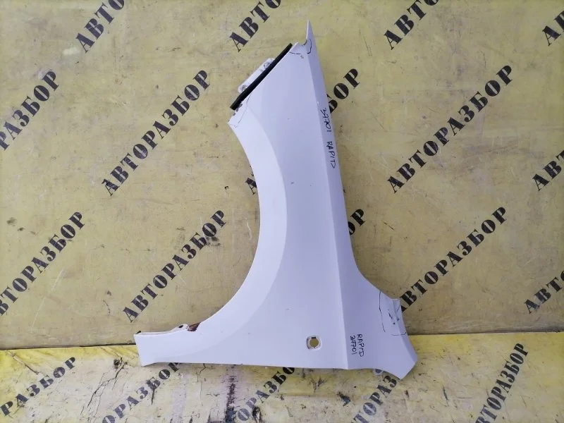Крыло переднее левое Skoda Rapid 2013-2020 2015 5JA821021D 1.6 CWVB 90Л/С