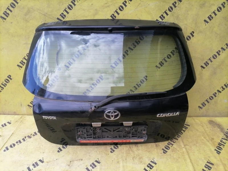 Крышка (дверь) багажника Toyota Corolla 120 2001-2006 2006 6700502060 ХЭТЧБЕК 1.6 3ZZ-FE 110 Л/С