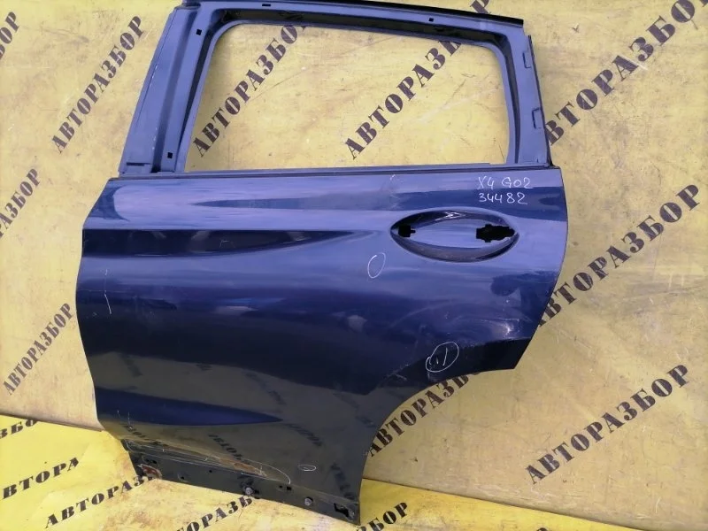 Дверь задняя левая BMW X4 G02 2018-H.B. 41517478343
