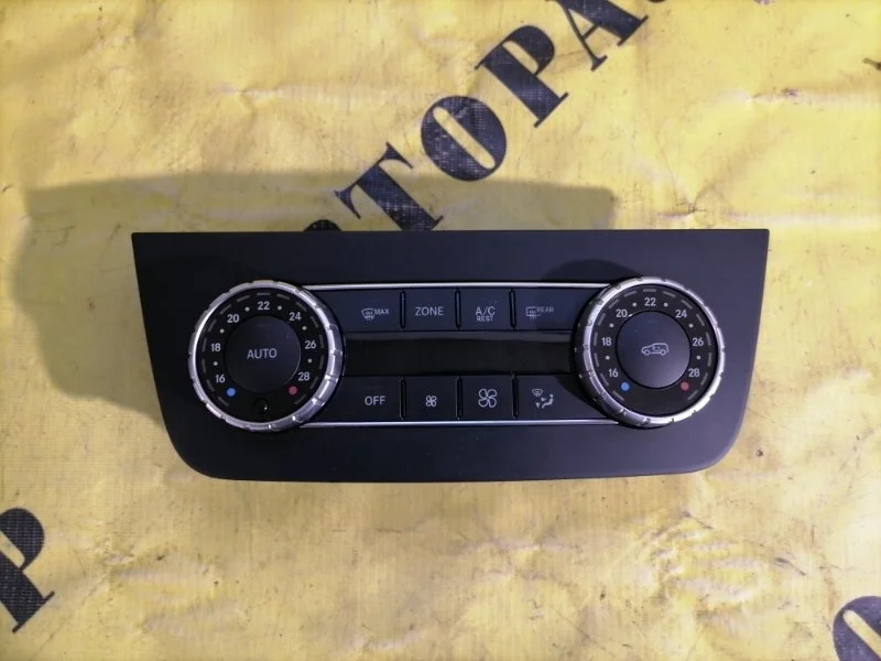 Блок управления климатической установкой MERCEDES-BENZ M-Class W166 2011-2015 2014 A1669000106 3.0 249 Л/С OM642.826 ДИЗЕЛЬ