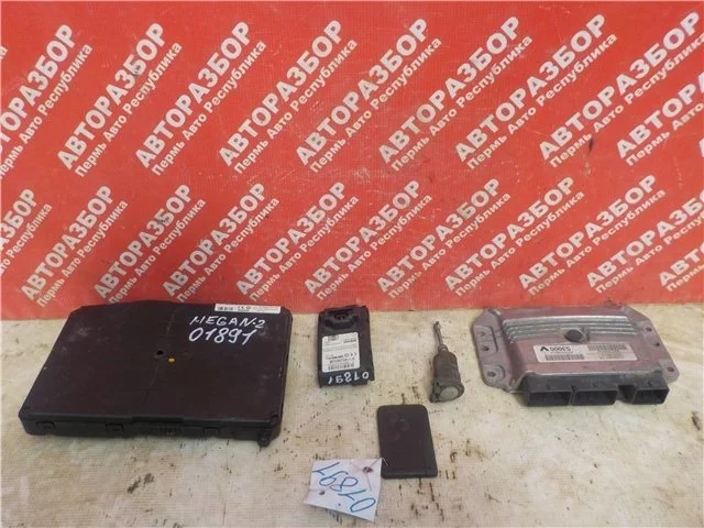 Блок электронного управления двигателем Renault Megane 2 2003-2009 8200509552 K4M