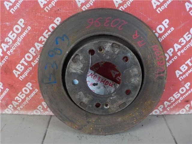 Тормознаой диск Hyundai Tucson 2005 517122C000 B383 G4GC4164497, правый