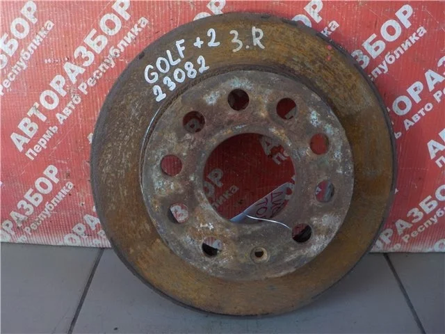 Тормозной диск Volkswagen Golf 2008 1K0615601AB PLUS BSE707066, задний правый
