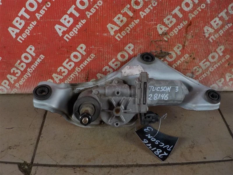 Моторчик дворника Hyundai Tucson 2018 98700D3000 (W5) WAGON G4NA, задний