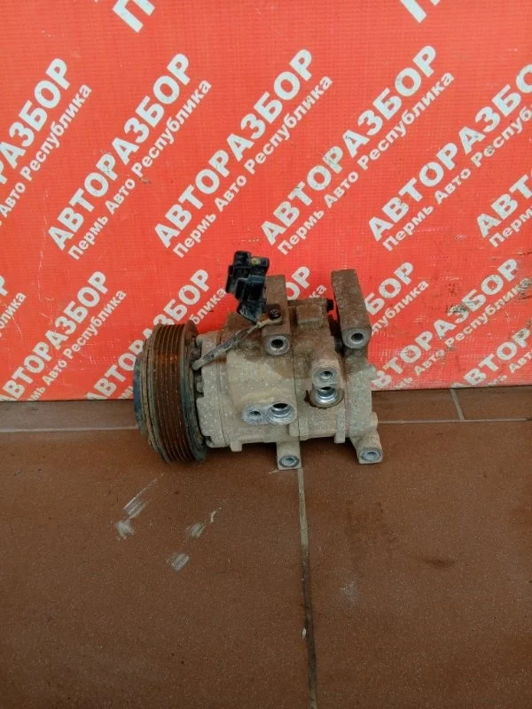 Компрессор кондиционера Hyundai Solaris 2014 977014L000 G4FC