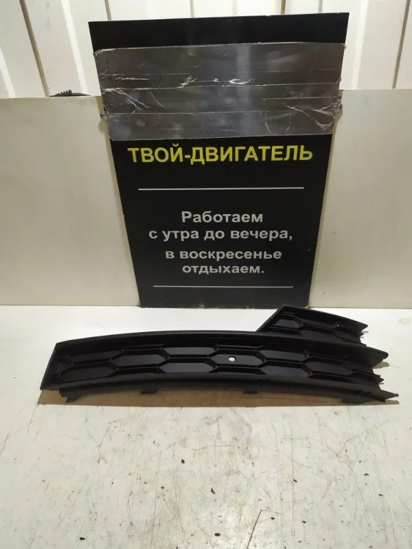 Решетка в бампер Skoda octavia 2017 A7
