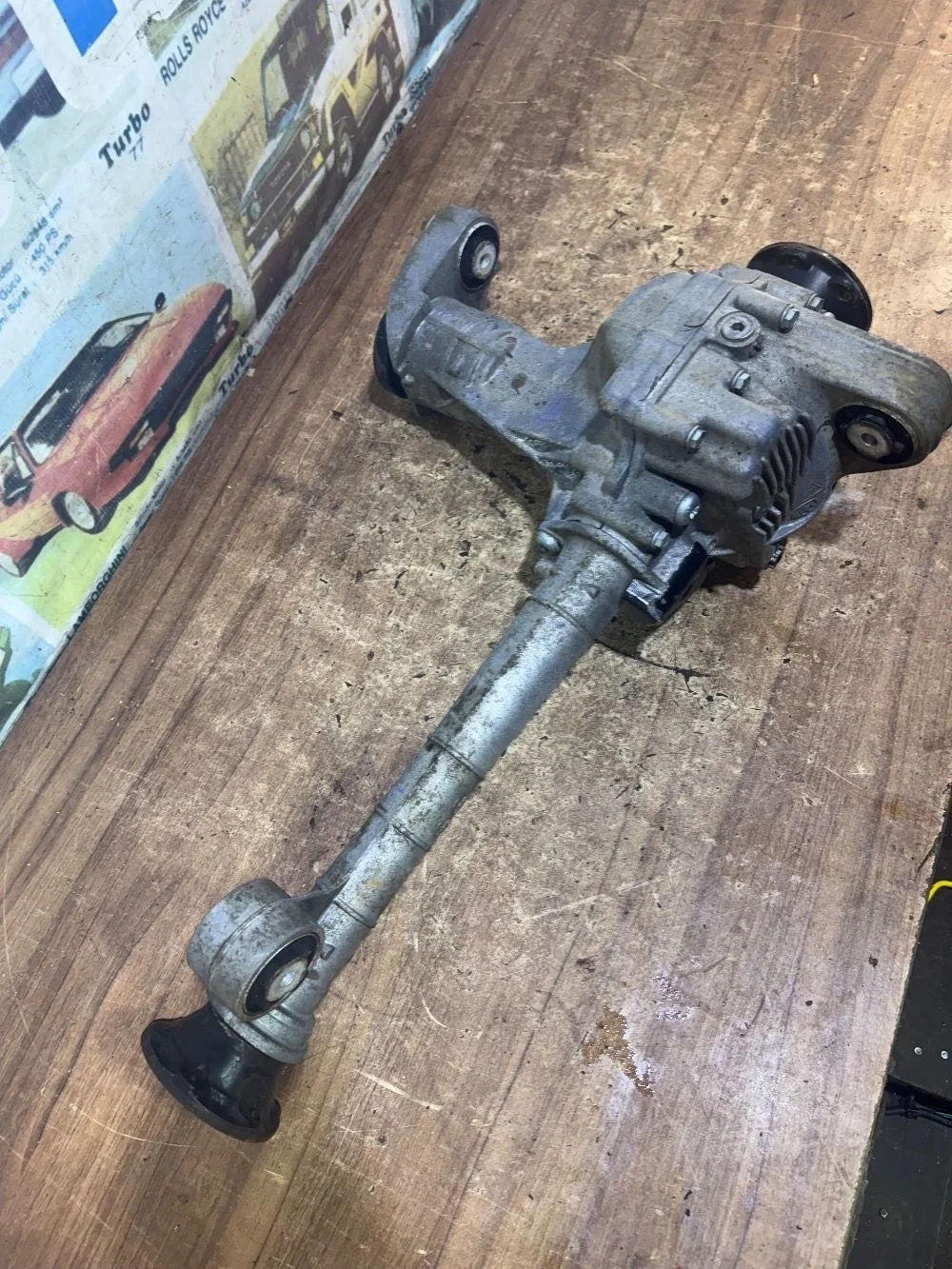 Редуктор переднего моста Порше Кайен 1 пок 4.5