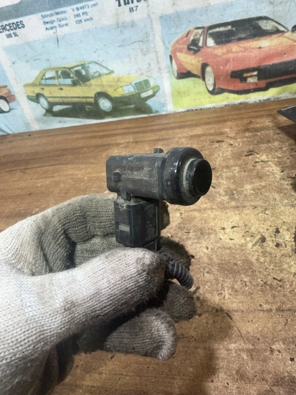 Парктроник оригинал Порше Кайен 1 пок