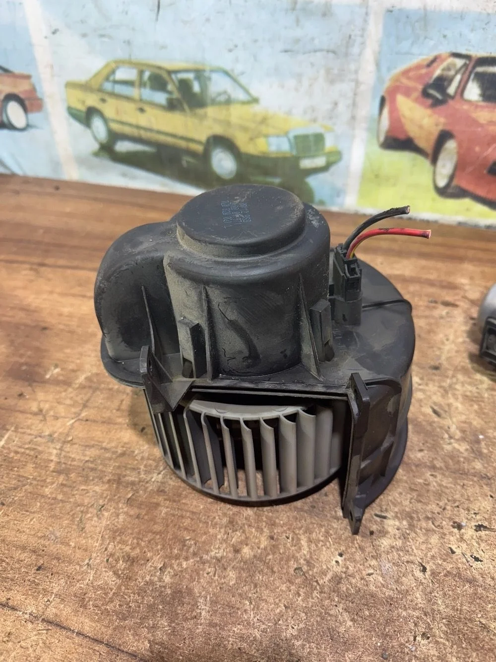 Моторчик печки оригинал Порше Кайен 1 пок