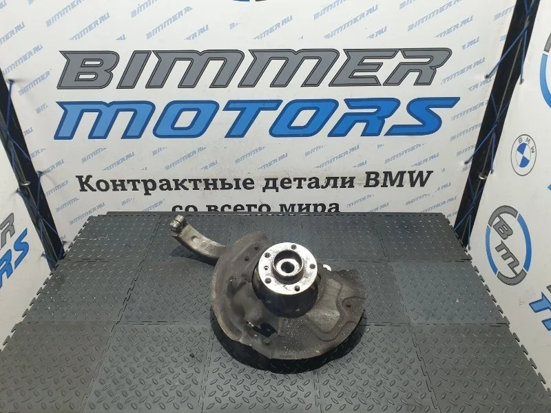 Кулак поворотный Bmw X5 2014 31216869869 F15 N63B44B, передний левый