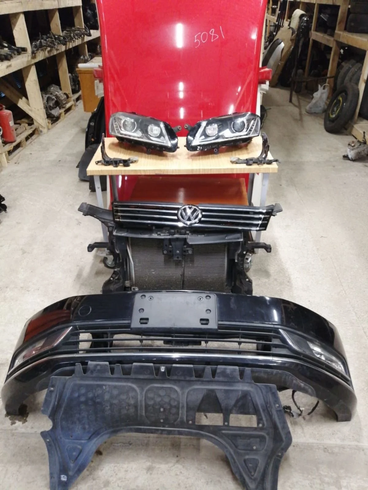 Ноускат VW Passat B7 Passat B7 (2010—2015) 362, 365