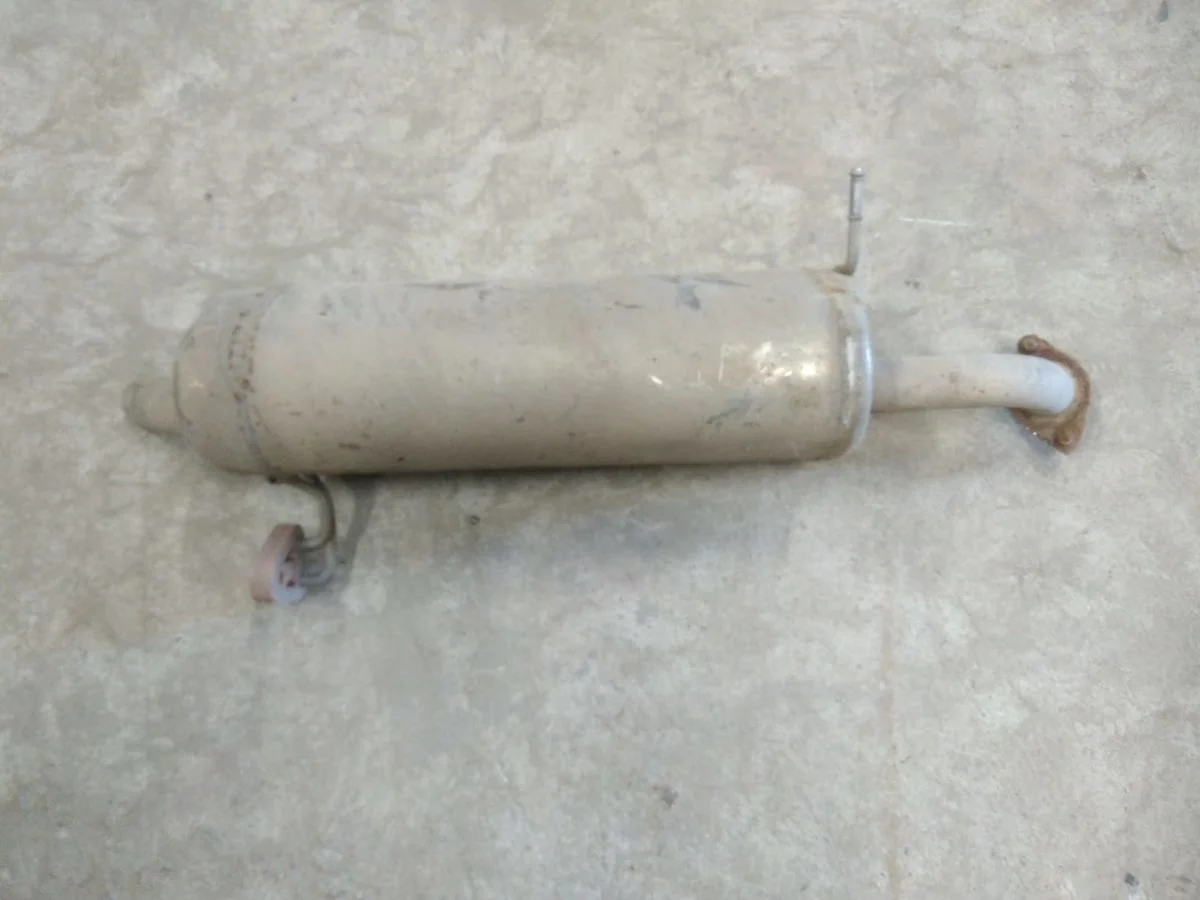 Глушитель Kia Rio-3, Hyundai Solaris  хэтчбек Solaris I (2010—2014)